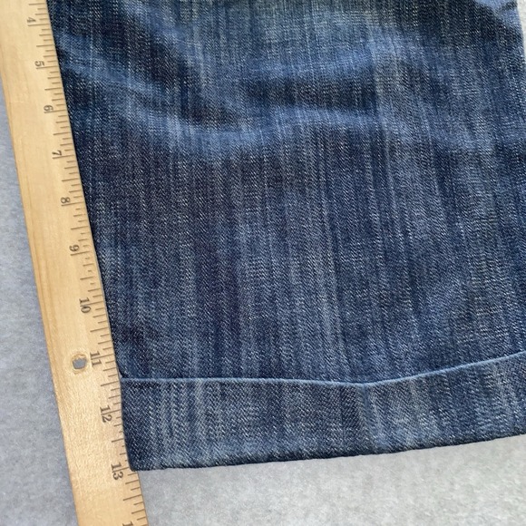 G-Unit Shorts Women's 15 Denim Bermuda Gold Buttons Rhinestone Y2K Hip Hop 50 - Picture 15 of 16